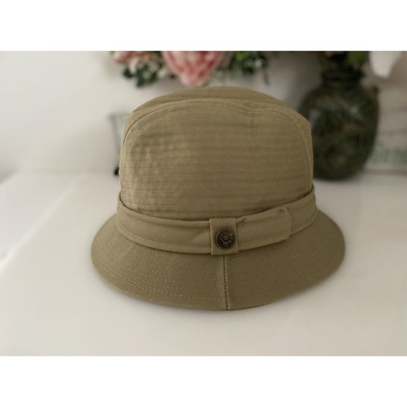 Vintage Country Gentlemen Tan Khaki Water Repellent Packable Wear Many Ways Sz S - Picture 10 of 16